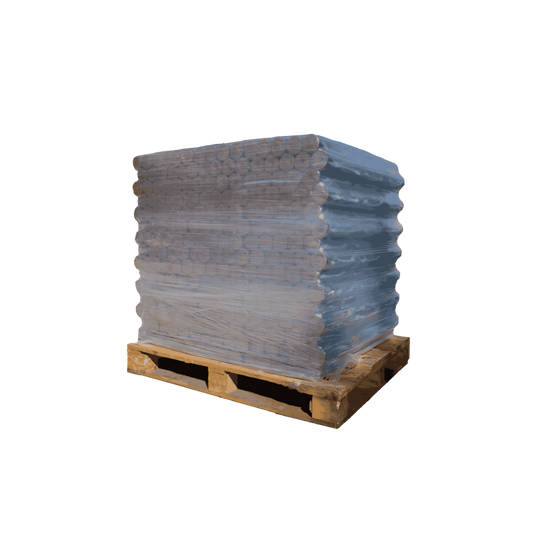 Langlebige, gepresste Holzscheite – 1008 kg Palette