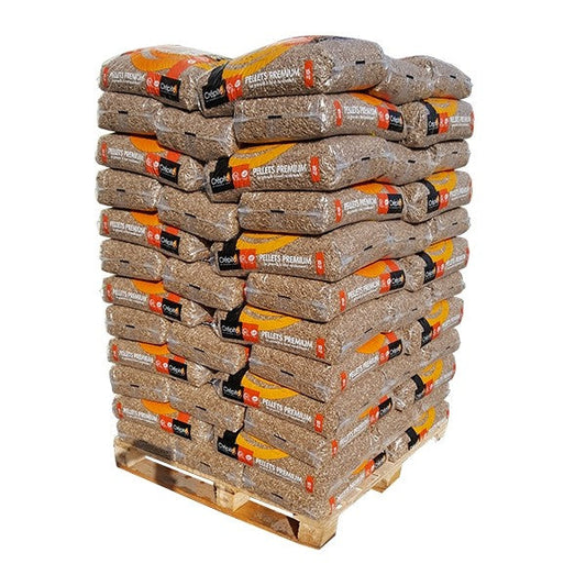 Crépito Holzpellet-Palette, 72 Säcke à 15 kg