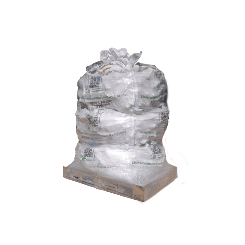 Großpackung komprimiertes Brennholz – 200 kg Big Bag